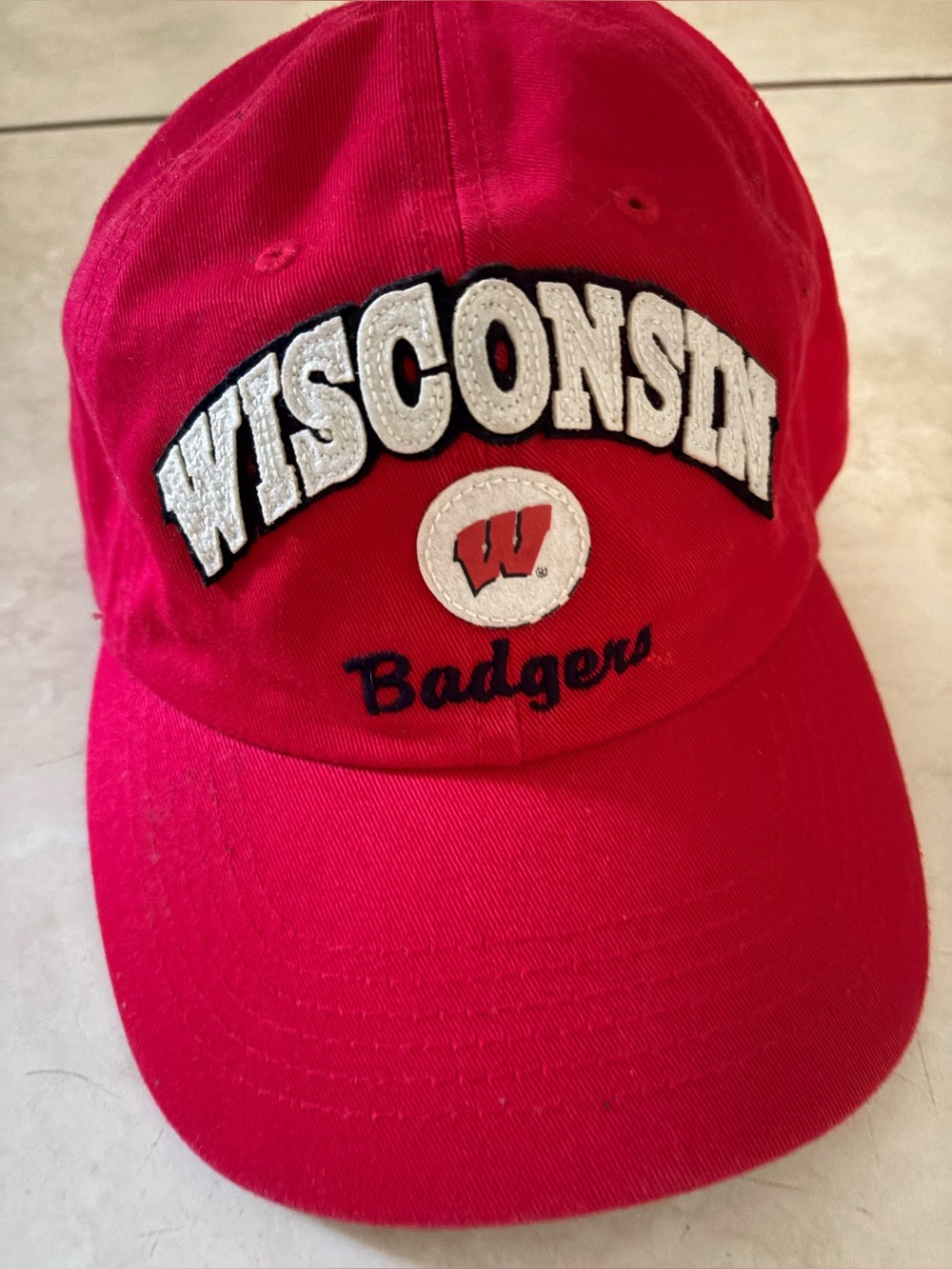 Badgers Red Baseball Cap
